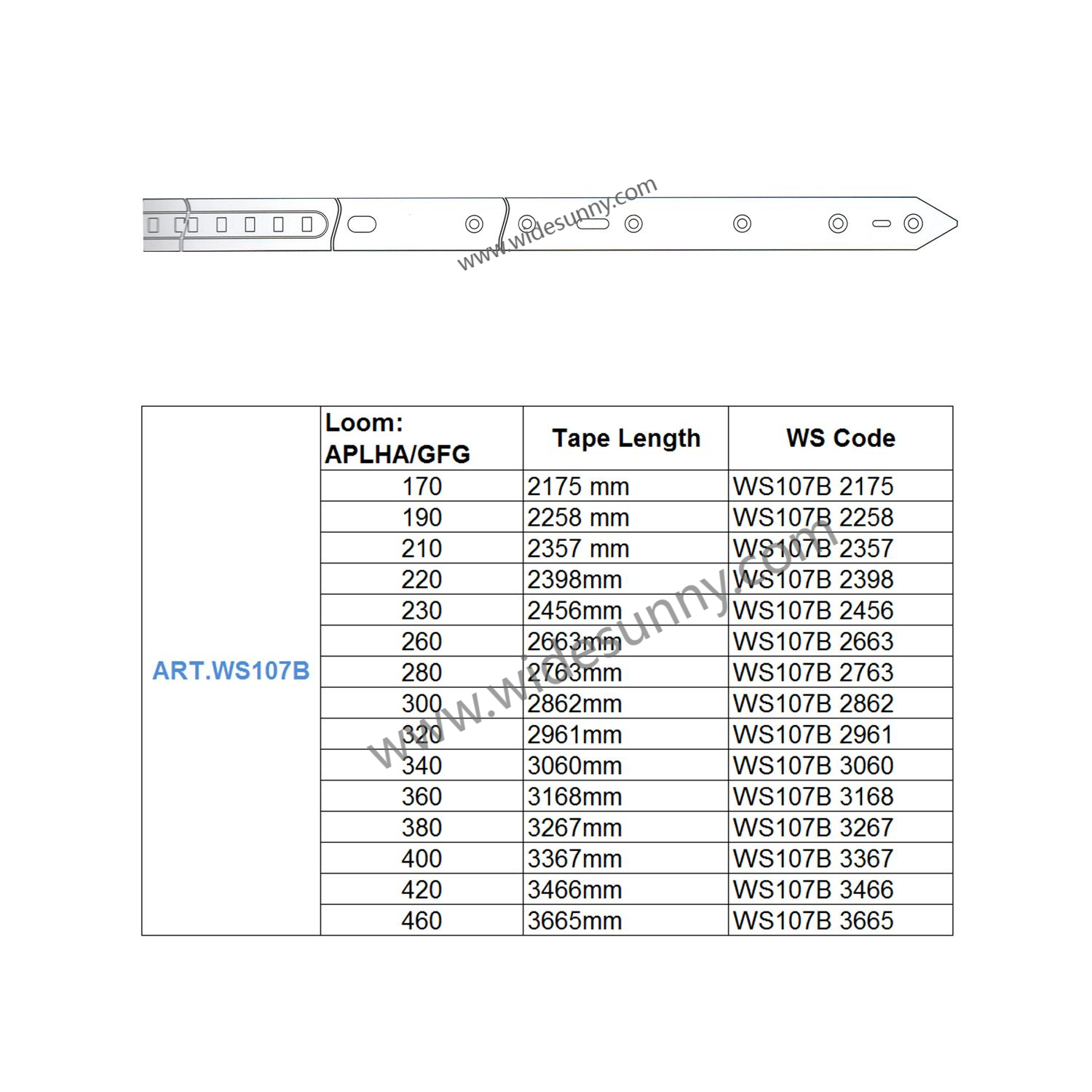 RAPIER TAPE APLHA/GFG RAPIER LOOM SPARE PARTS